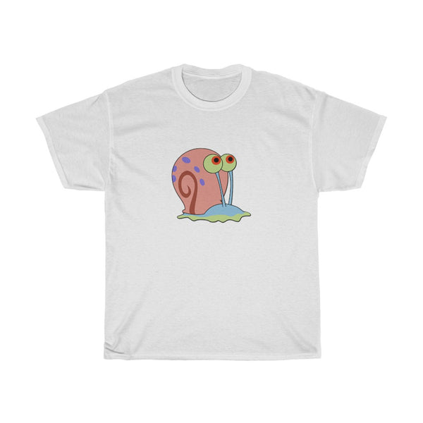 Unisex snail graphic Heavy Cotton Tee