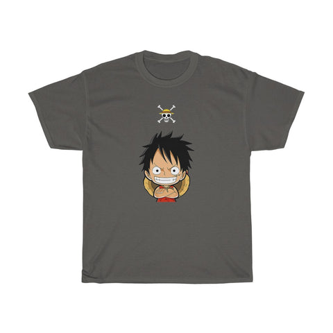 Luffy d Monkey graphic Unisex Heavy Cotton Tee