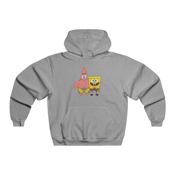 Men's spongebob and patric graphic NUBLEND® Hooded Sweatshirt