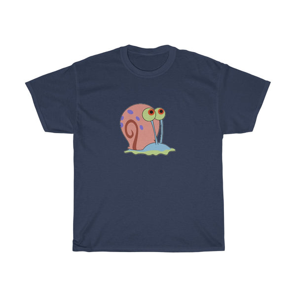 Unisex snail graphic Heavy Cotton Tee