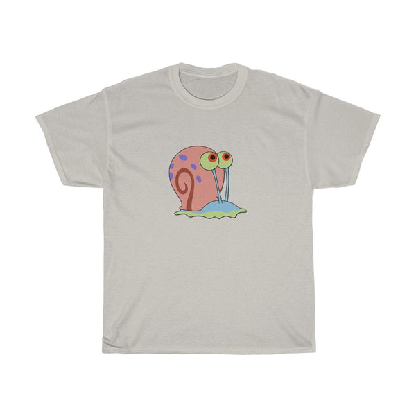 Unisex snail graphic Heavy Cotton Tee