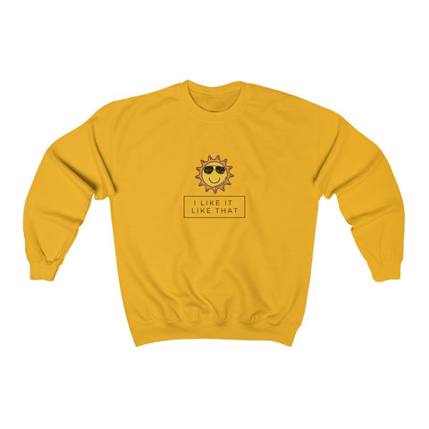 Cool sun graphic Unisex Heavy Blend™ Crewneck Sweatshirt