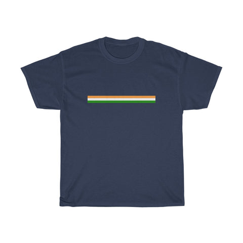 Tricolor graphic Unisex Heavy Cotton Tee