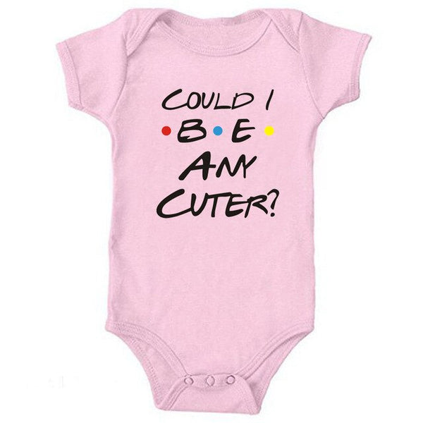 Could I Be Any Cuter Baby Onesies Bodysuit