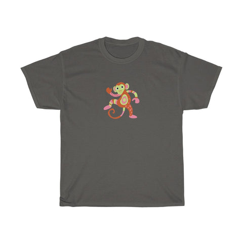 Unisex Monkey printed Heavy Cotton Tee