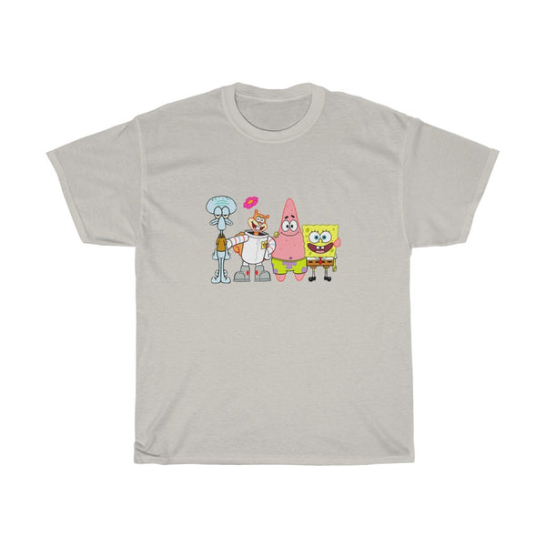 Unisex spongebob FAMILY graphic Cotton Tee