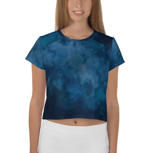 Women's Printed Crop Tee