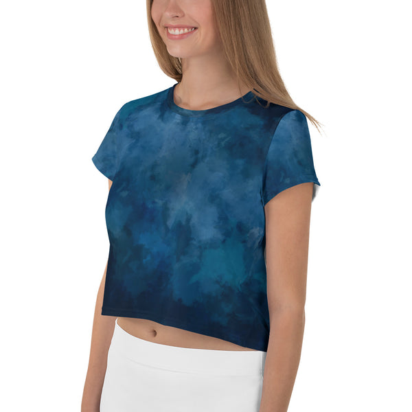 Women's Printed Crop Tee