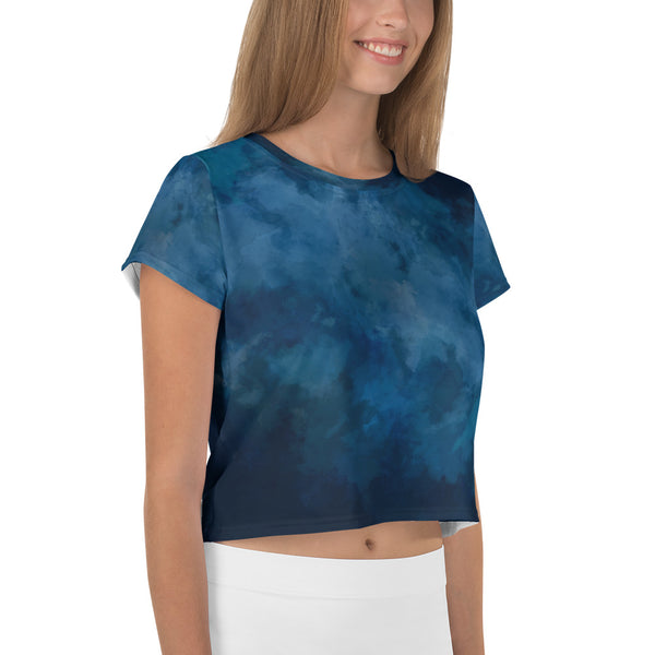 Women's Printed Crop Tee