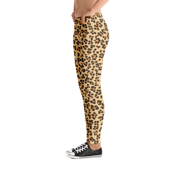 Women's Leopard brown printed Leggings