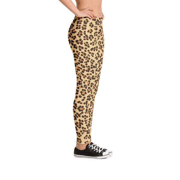 Women's Leopard brown printed Leggings