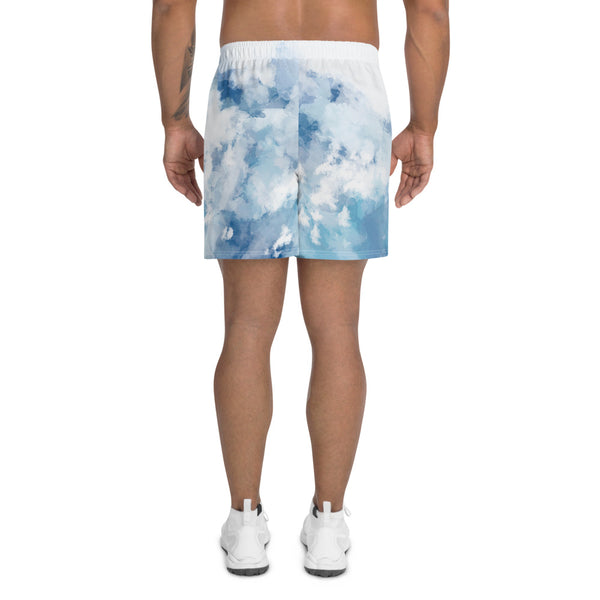 Men's printed Athletic Long Shorts