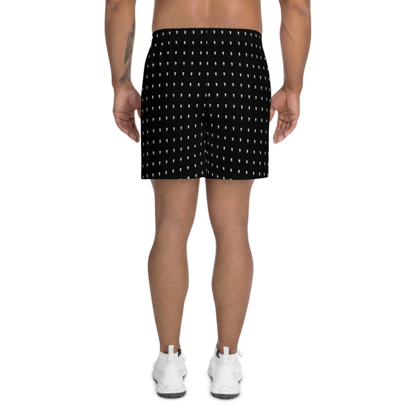 Men's printed Athletic Long Shorts