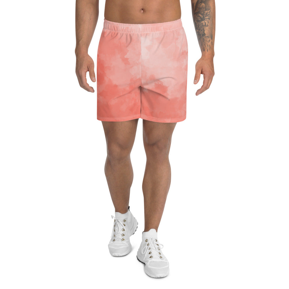 Men's printed Athletic Long Shorts