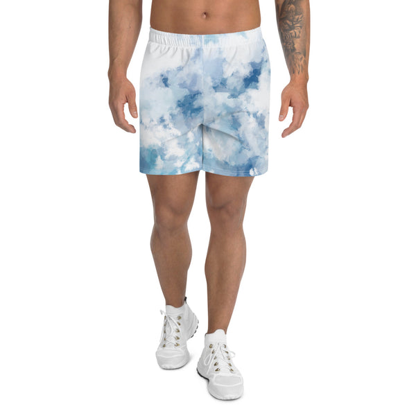 Men's printed Athletic Long Shorts