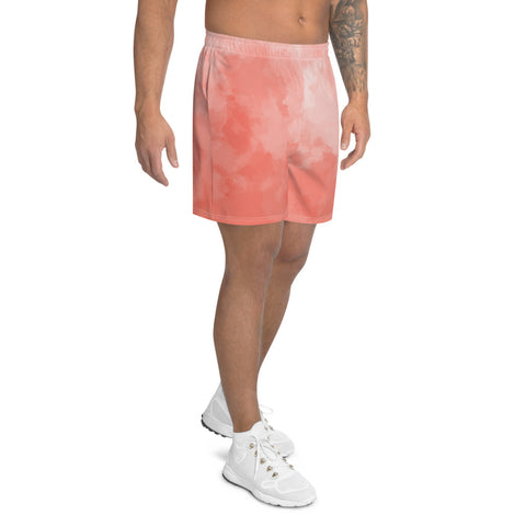 Men's printed Athletic Long Shorts