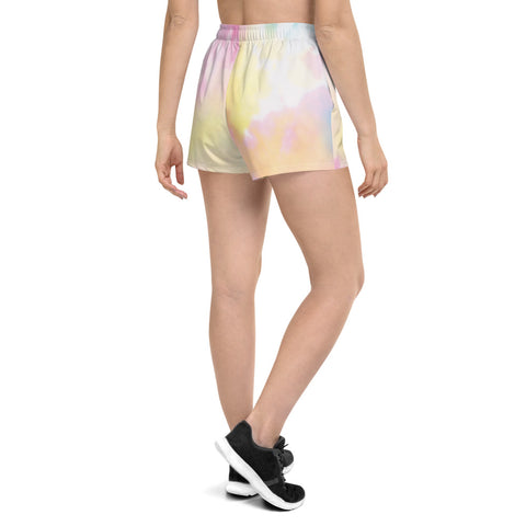 Women's printed Athletic Short Shorts