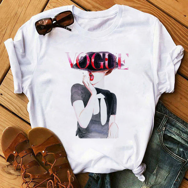 Women's Maycaur Vogue printed T-Shirt