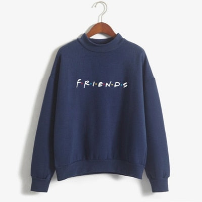 Women's 90s friends printed Pullover