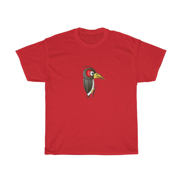 Women's Woodpecker graphic Heavy Cotton Tee