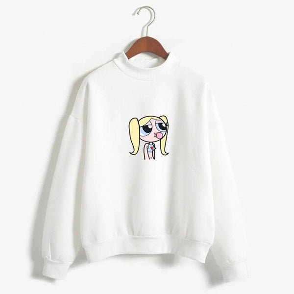 Women's powerpuff girls printed Sweatshirt