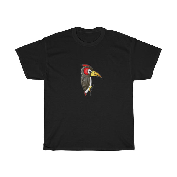 Women's Woodpecker graphic Heavy Cotton Tee