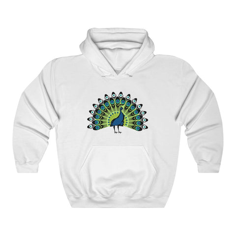 Peapock graphic Unisex Heavy Blend™ Hooded Sweatshirt