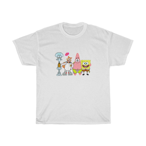 Unisex spongebob FAMILY graphic Cotton Tee