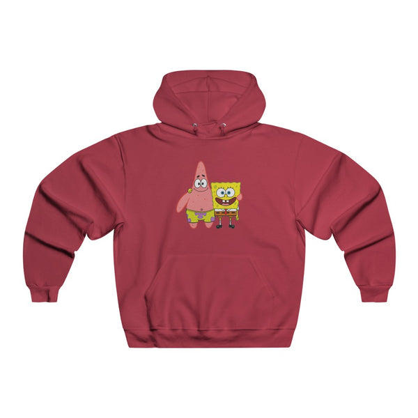 Men's spongebob and patric graphic NUBLEND® Hooded Sweatshirt