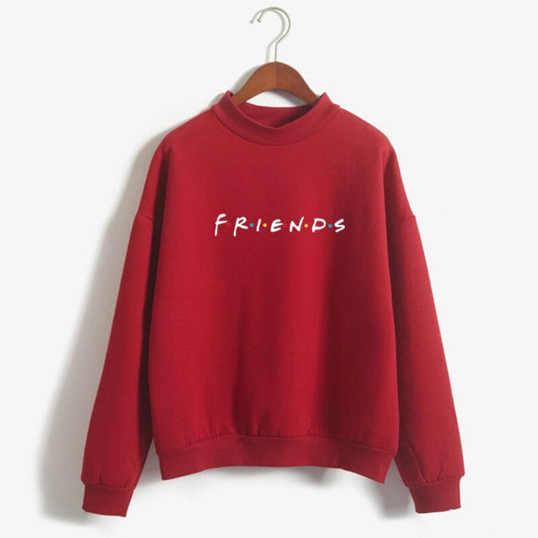 Women's 90s friends printed Pullover