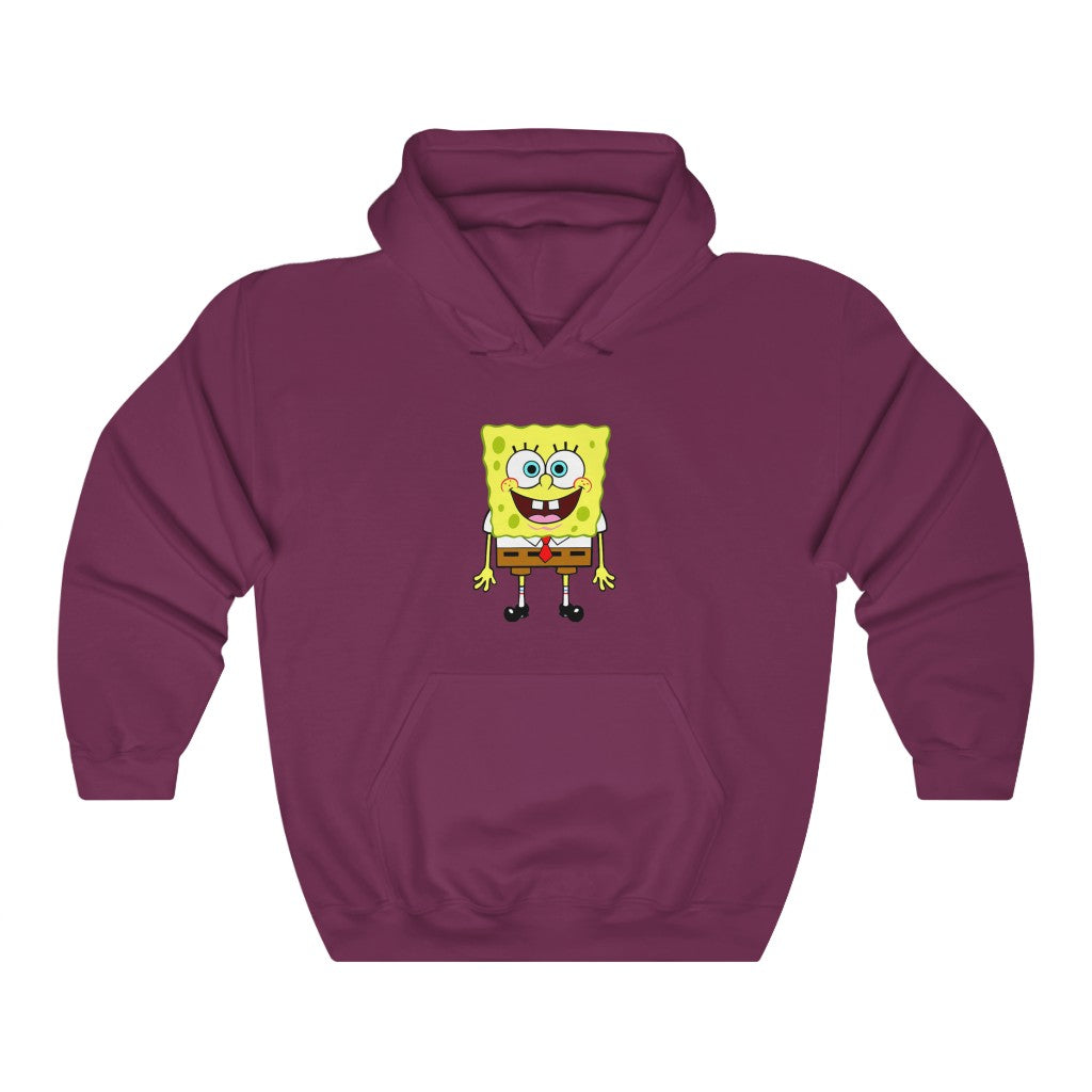 Unisex spongebob printed Hooded Sweatshirt