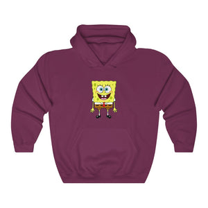 Unisex spongebob printed Hooded Sweatshirt