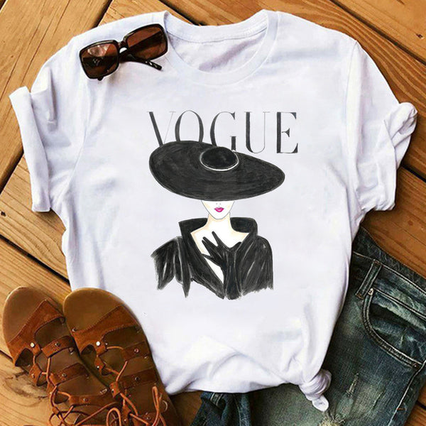 Women's Maycaur Vogue printed T-Shirt