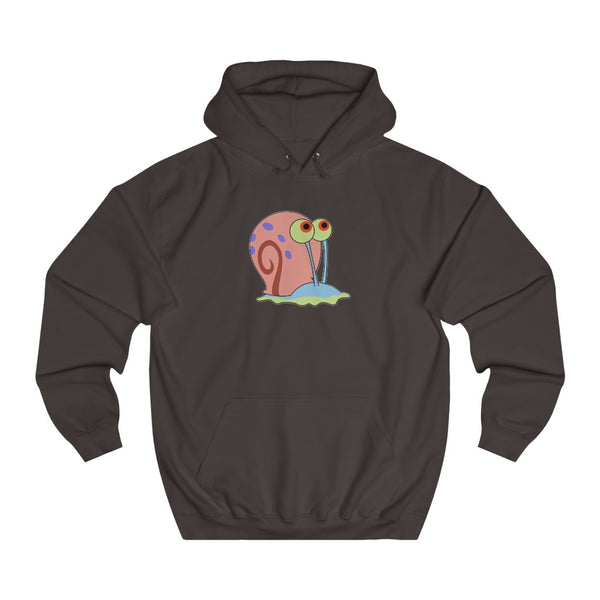 Unisex snail graphic College Hoodie