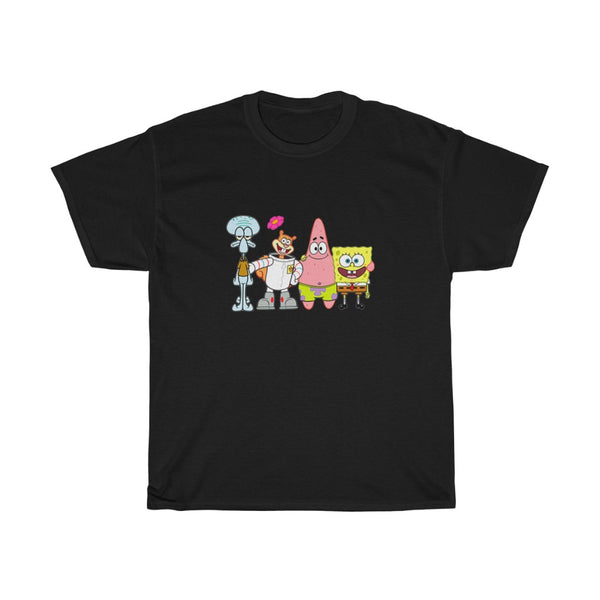 Unisex spongebob FAMILY graphic Cotton Tee