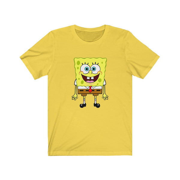 Unisex Spongebob printed Short Sleeve Tee