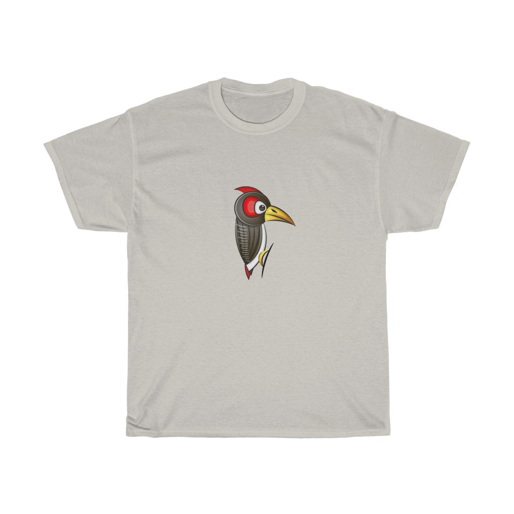 Unisex Woodpecker graphic Heavy Cotton Tee