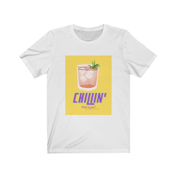 Unisex Chillin' printed Short Sleeve Tee